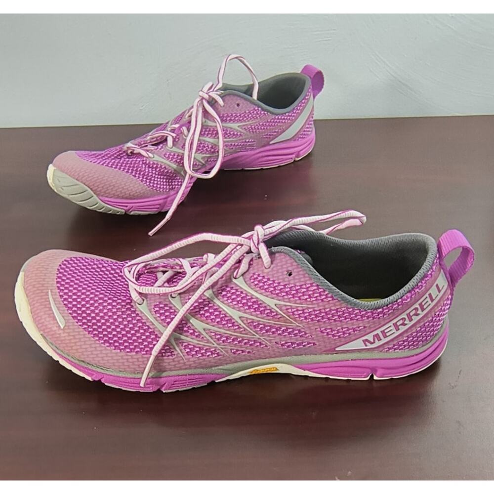 Merrell Road Glove Dash 3 Running Shoes Women's Size 9 Purple Ice Sneakers - Picture 11 of 12